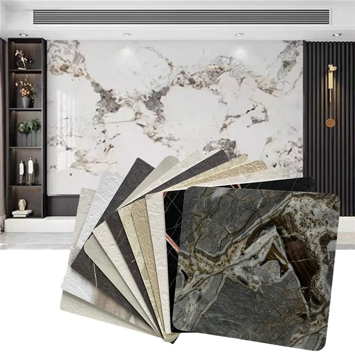 Grey Marble Pvc Cladding