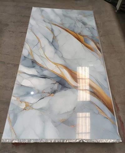 Marble nyhuv PVC vaj huam sib luag